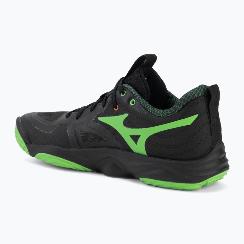 Обувки за волейбол Mizuno Wave Momentum Elite black/glowing apple/mandarin orange 3