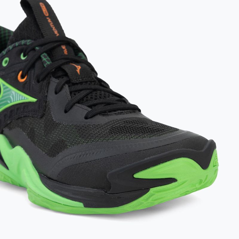 Обувки за волейбол Mizuno Wave Momentum Elite black/glowing apple/mandarin orange 7