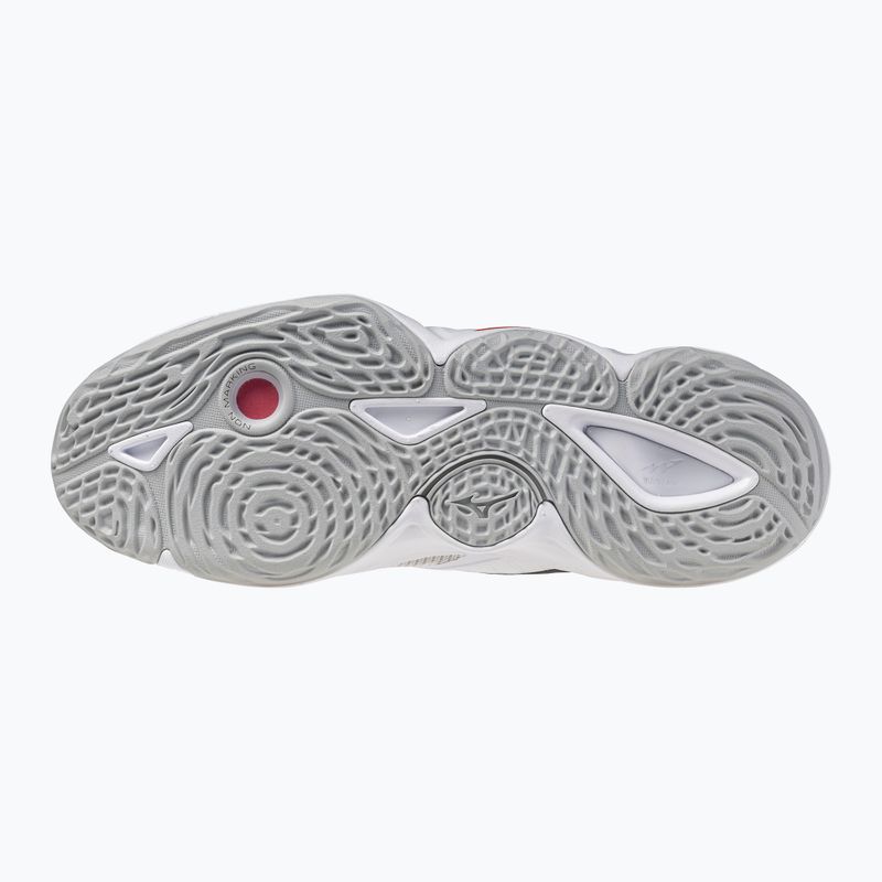 Обувки за волейбол Mizuno Wave Momentum Elite Mid white/black/fiery red 2