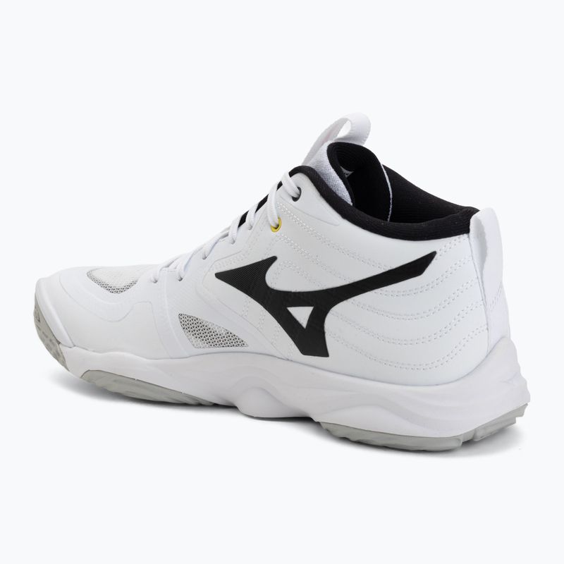 Обувки за волейбол Mizuno Wave Momentum Elite Mid white/black/fiery red 3
