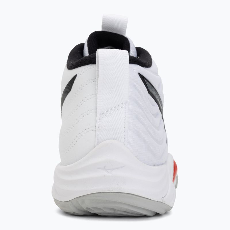 Обувки за волейбол Mizuno Wave Momentum Elite Mid white/black/fiery red 6