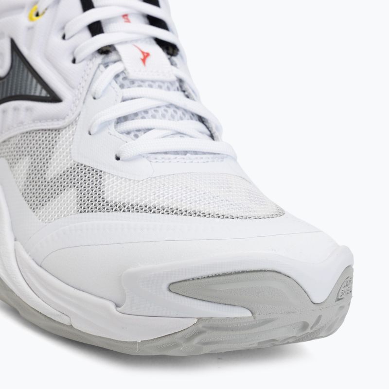 Обувки за волейбол Mizuno Wave Momentum Elite Mid white/black/fiery red 7