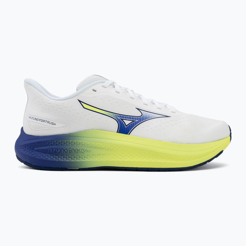 Мъжки обувки за бягане Mizuno Fortrush white/estate blue/lightning yellow 2