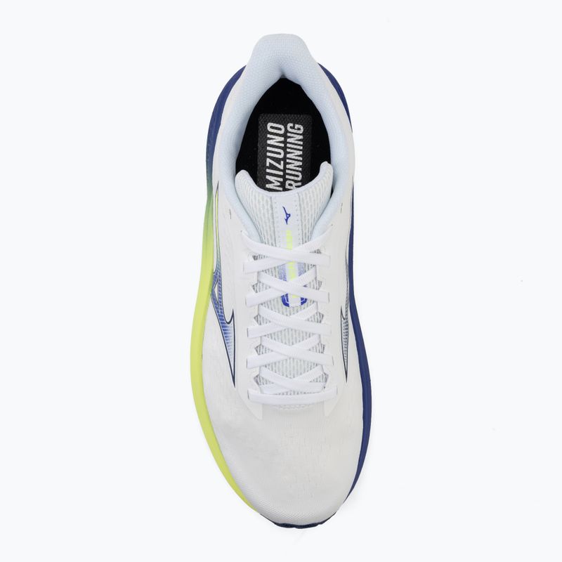 Мъжки обувки за бягане Mizuno Fortrush white/estate blue/lightning yellow 5