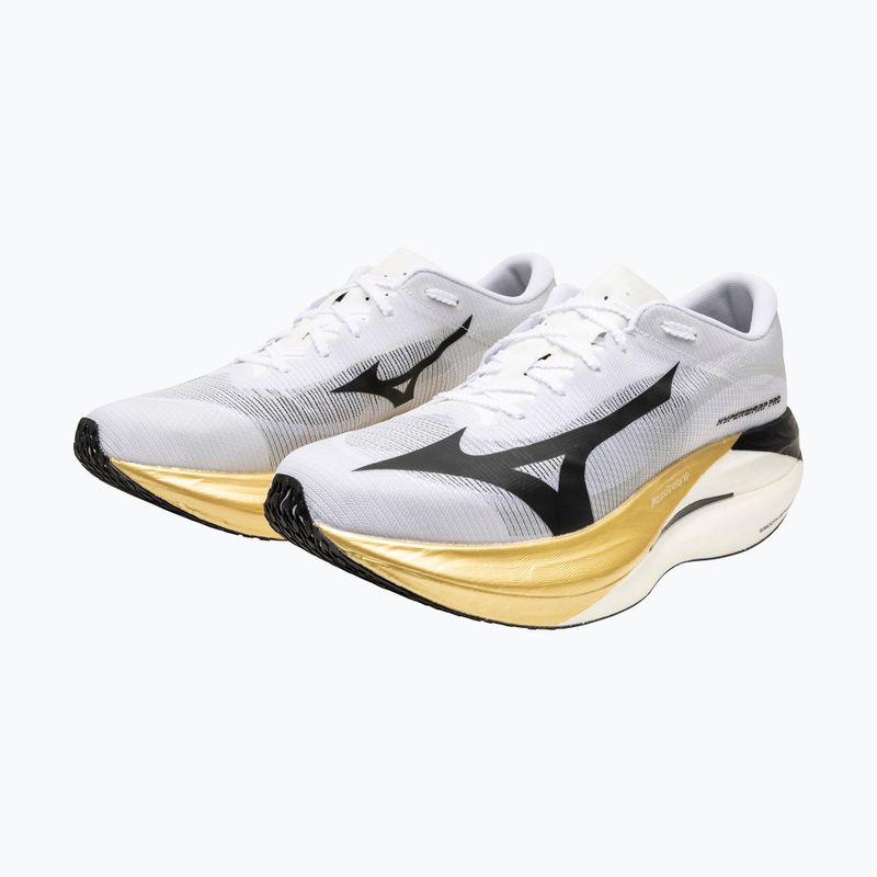 Обувки за бягане Mizuno Hyperwarp Pro white/black/gold 5
