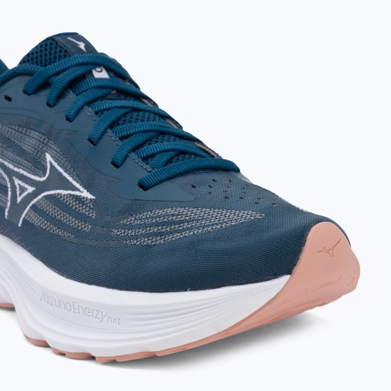 Дамски обувки за бягане Mizuno Wave Skyrise 7 sailor blue/white/rose elegance 7