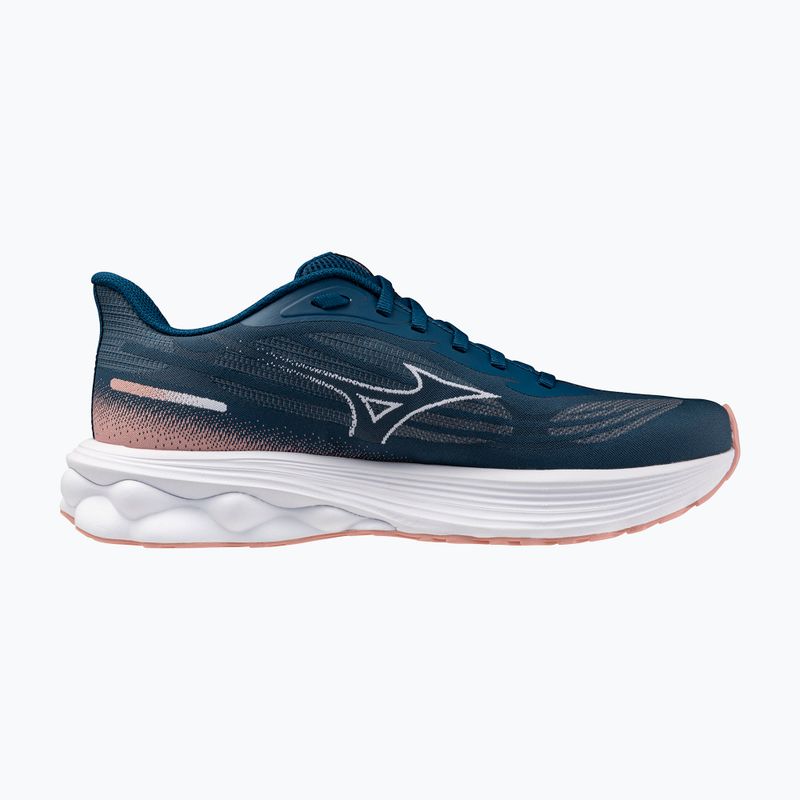 Дамски обувки за бягане Mizuno Wave Skyrise 7 sailor blue/white/rose elegance 2