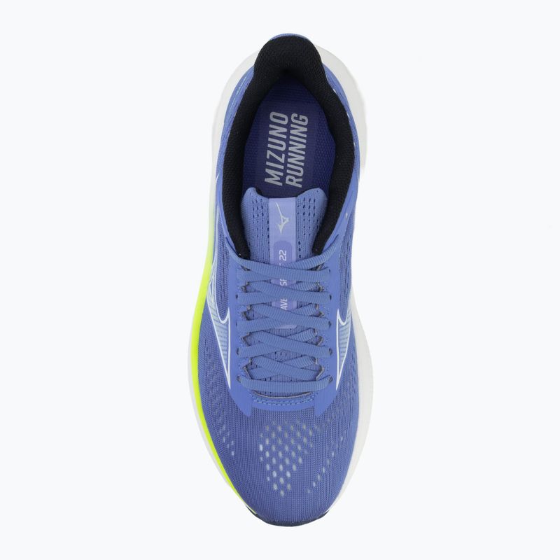 Дамски обувки за бягане Mizuno Wave Inspire 22 ultramarine/white/lightning yellow 5