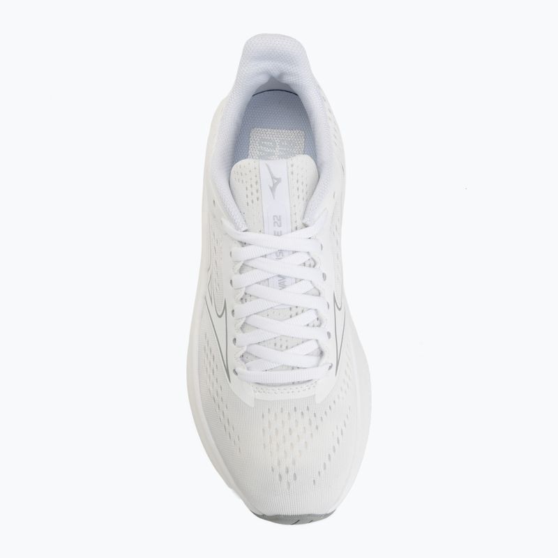 Дамски обувки за бягане Mizuno Wave Inspire 22 white/white/harbour mist 5