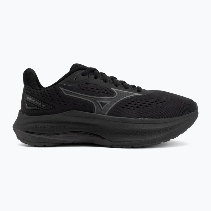 Дамски обувки за бягане Mizuno Wave Inspire 22 D black/black sand/black 2