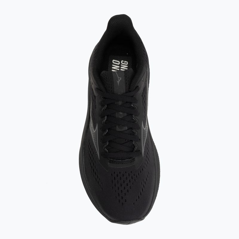 Дамски обувки за бягане Mizuno Wave Inspire 22 D black/black sand/black 5