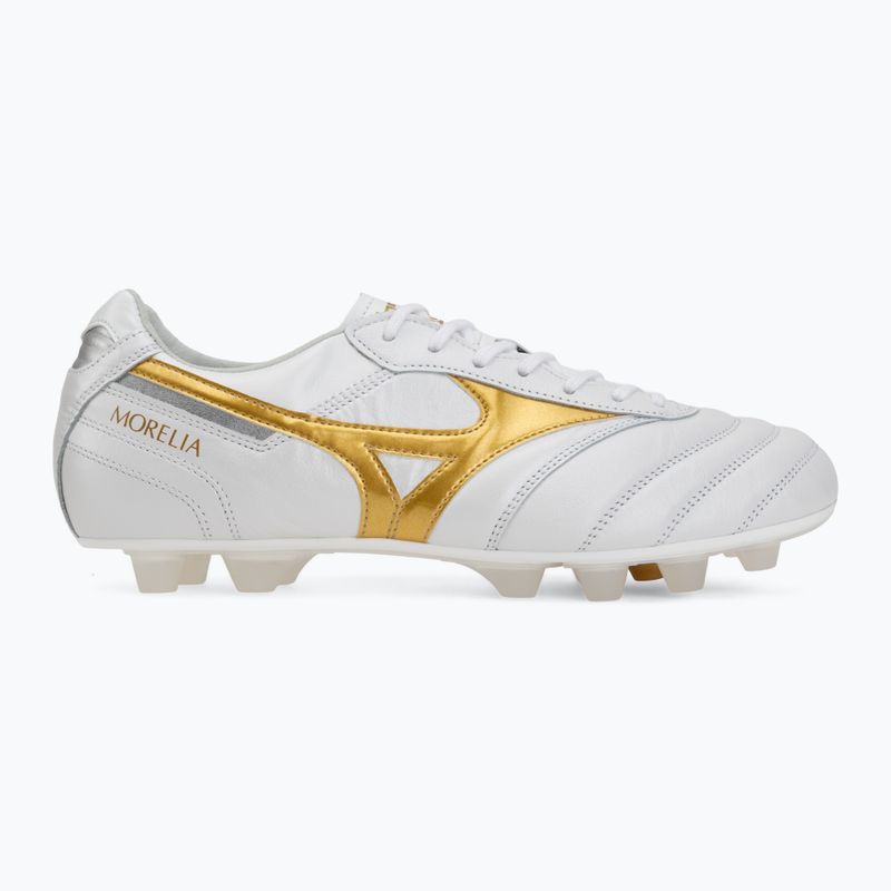 Футболни обувки Mizuno Morelia II Japan FG white/football gold/galaxy silver 2