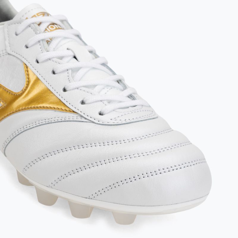 Футболни обувки Mizuno Morelia II Japan FG white/football gold/galaxy silver 7