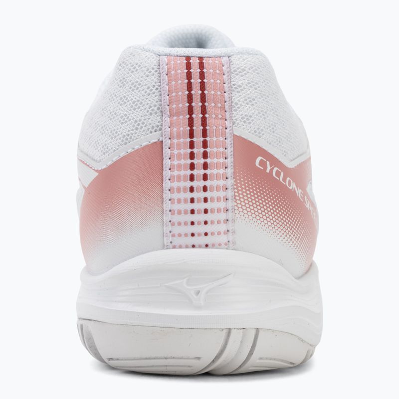 Дамски волейболни обувки Mizuno Cyclone Speed 5 white/rose elegance/lava falls 6