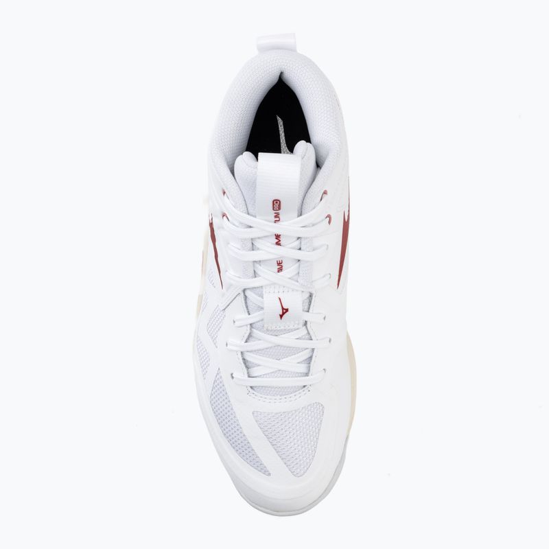 Дамски волейболни обувки Mizuno Wave Momentum Pro Mid white/rose elegance/lava falls 5