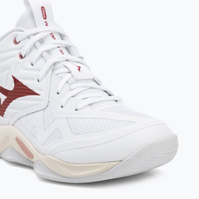 Дамски волейболни обувки Mizuno Wave Momentum Pro Mid white/rose elegance/lava falls 7