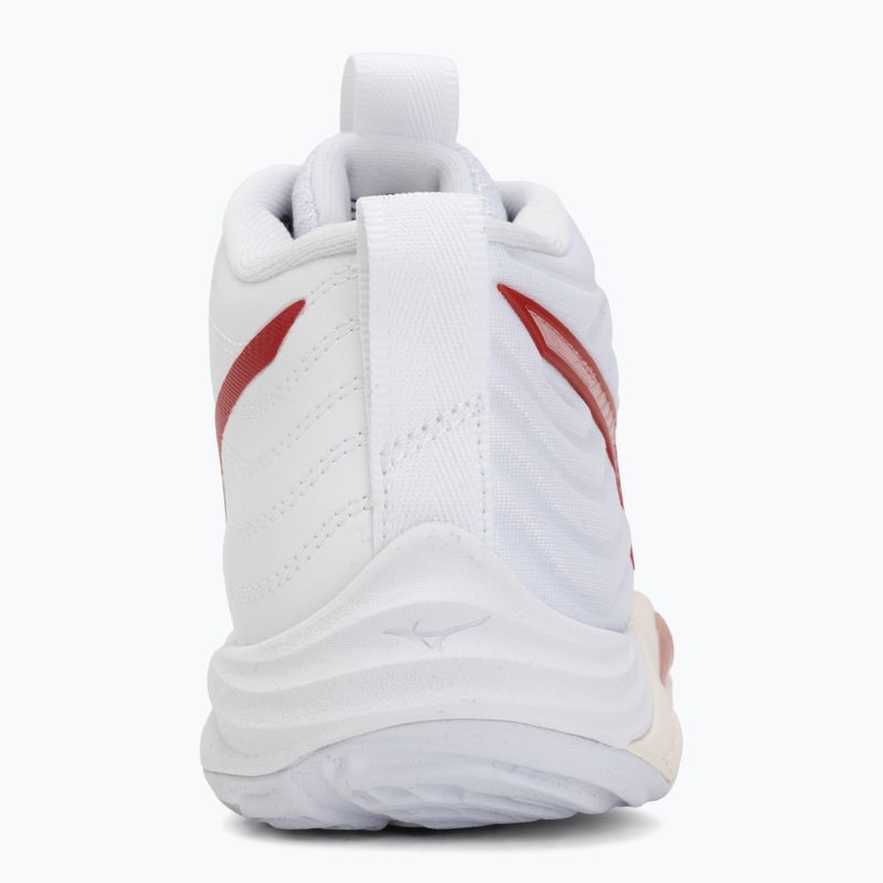 Дамски обувки за волейбол Mizuno Wave Momentum Elite Mid white/rose elegance/lava falls 6
