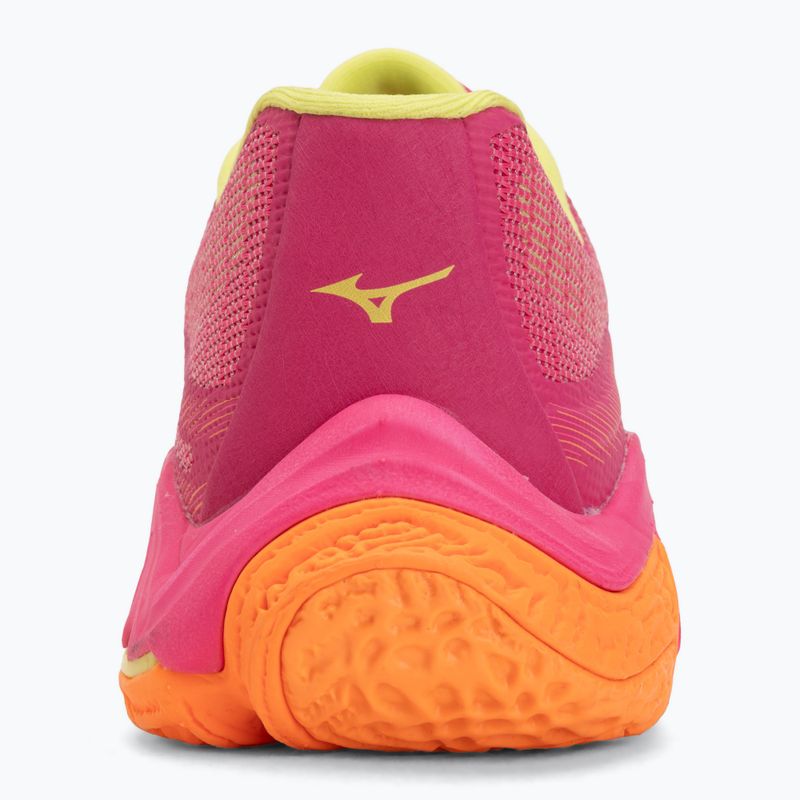 Обувки за волейбол Mizuno Wave Lightning Elite pink tetra/fortune yellow/ligh 6