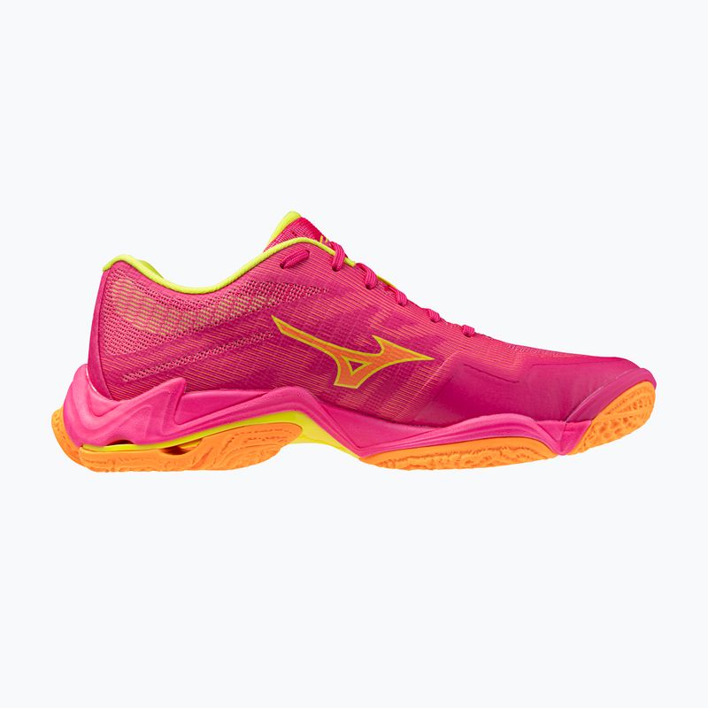 Обувки за волейбол Mizuno Wave Lightning Elite pink tetra/fortune yellow/ligh 2