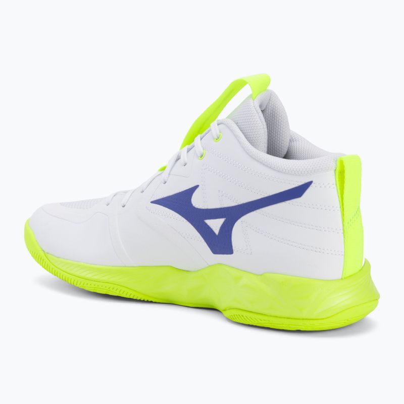 Волейболни обувки Mizuno Wave Momentum Pro Mid white/lightning yellow/dazzling blue 3