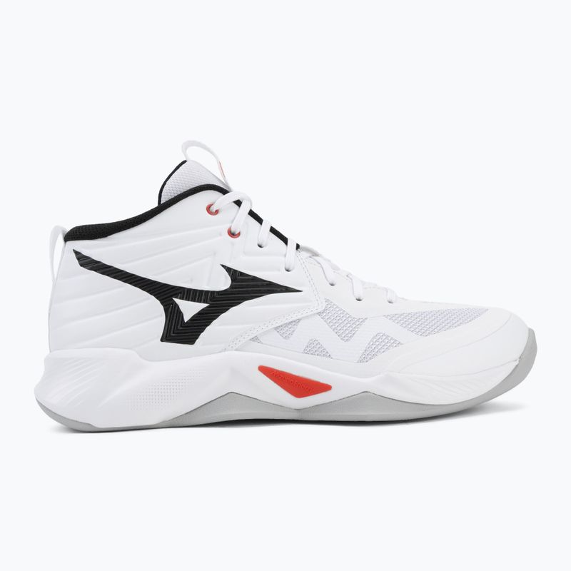 Волейболни обувки Mizuno Wave Momentum Pro Mid white/black/fiery red 2