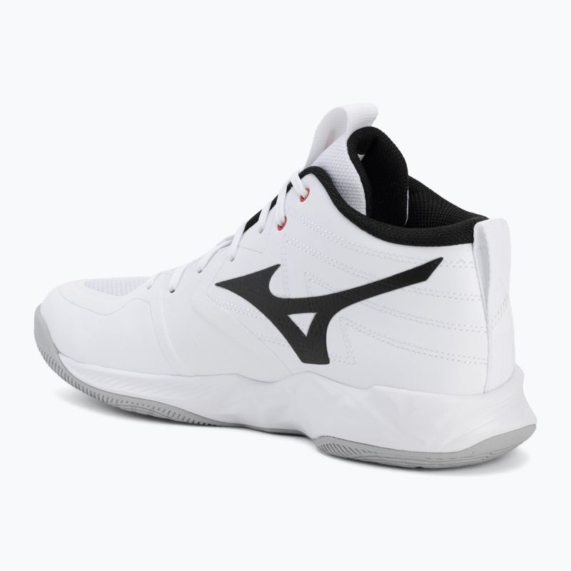 Волейболни обувки Mizuno Wave Momentum Pro Mid white/black/fiery red 3
