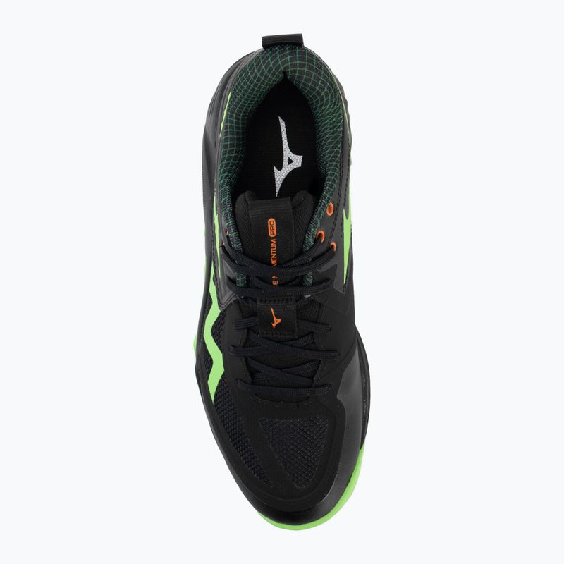 Волейболни обувки Mizuno Wave Momentum Pro black/glowing apple/mandarin orange 5