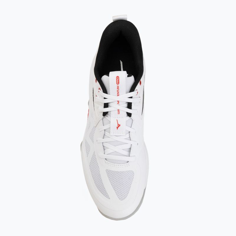 Обувки за волейбол Mizuno Wave Momentum Pro white/black/fiery red 5