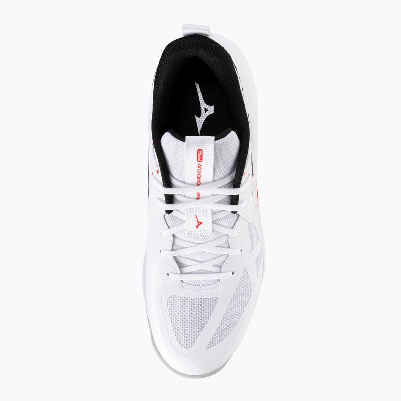 Обувки за волейбол Mizuno Wave Momentum Pro white/black/fiery red 5