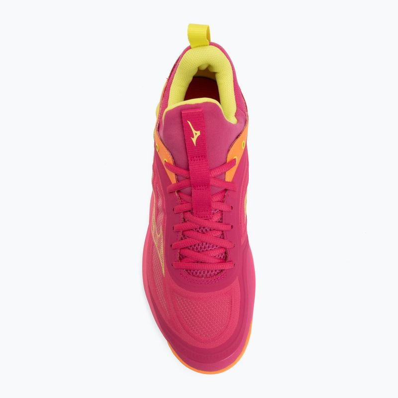 Обувки за волейбол Mizuno Wave Luminous 3 mugen pink tetra/fortune yellow/ligh 5