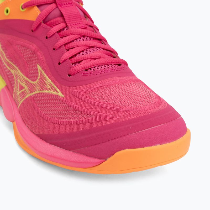 Обувки за волейбол Mizuno Wave Luminous 3 mugen pink tetra/fortune yellow/ligh 7