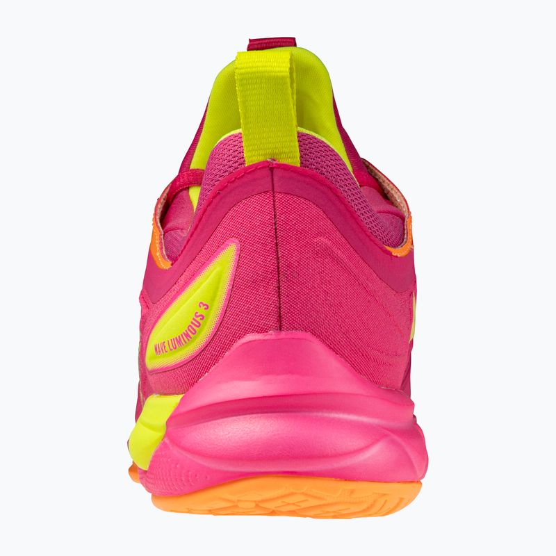 Обувки за волейбол Mizuno Wave Luminous 3 mugen pink tetra/fortune yellow/ligh 3