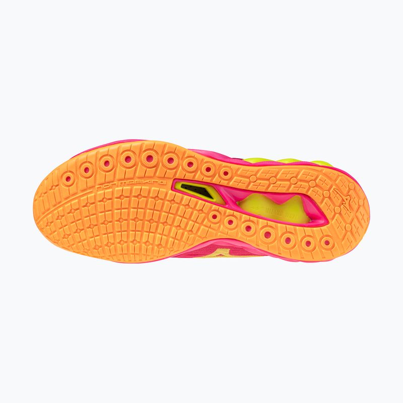 Обувки за волейбол Mizuno Wave Luminous 3 mugen pink tetra/fortune yellow/ligh 4