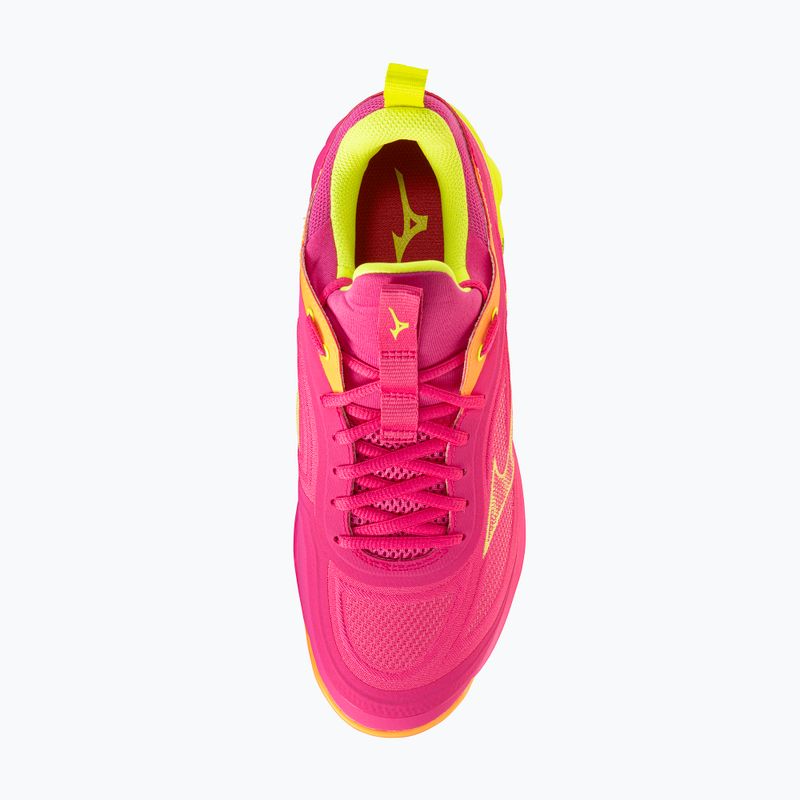 Обувки за волейбол Mizuno Wave Luminous 3 mugen pink tetra/fortune yellow/ligh 5