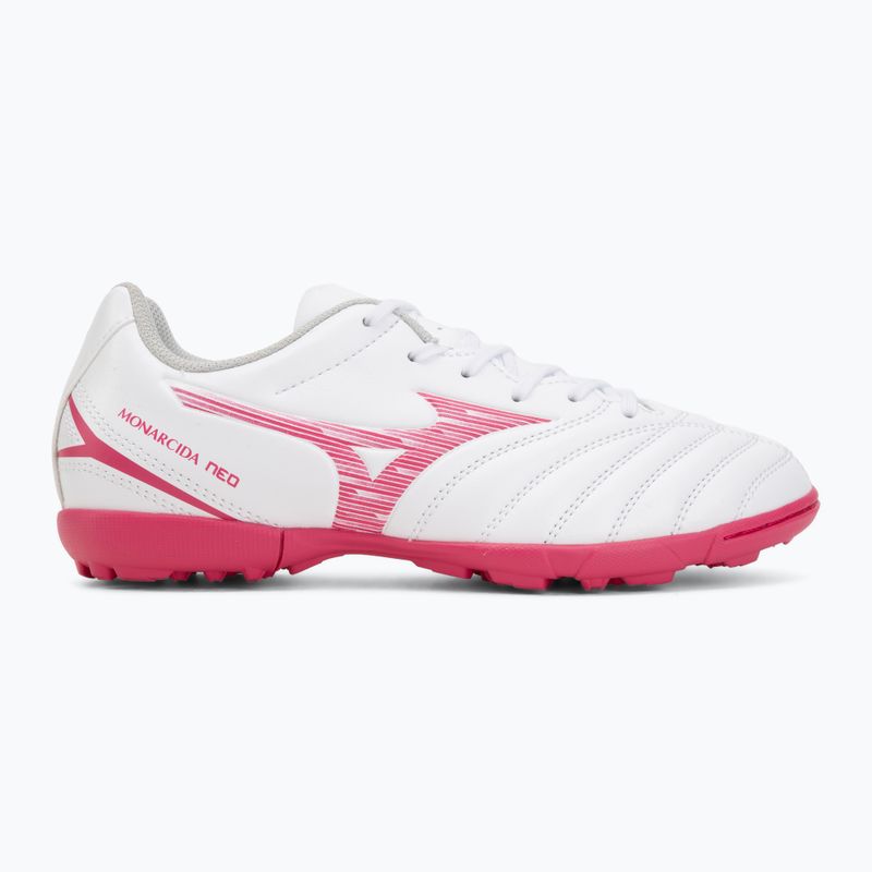 Детски футболни обувки Mizuno Monarcida Neo III Select Jr AS white/fuchsia purple 2