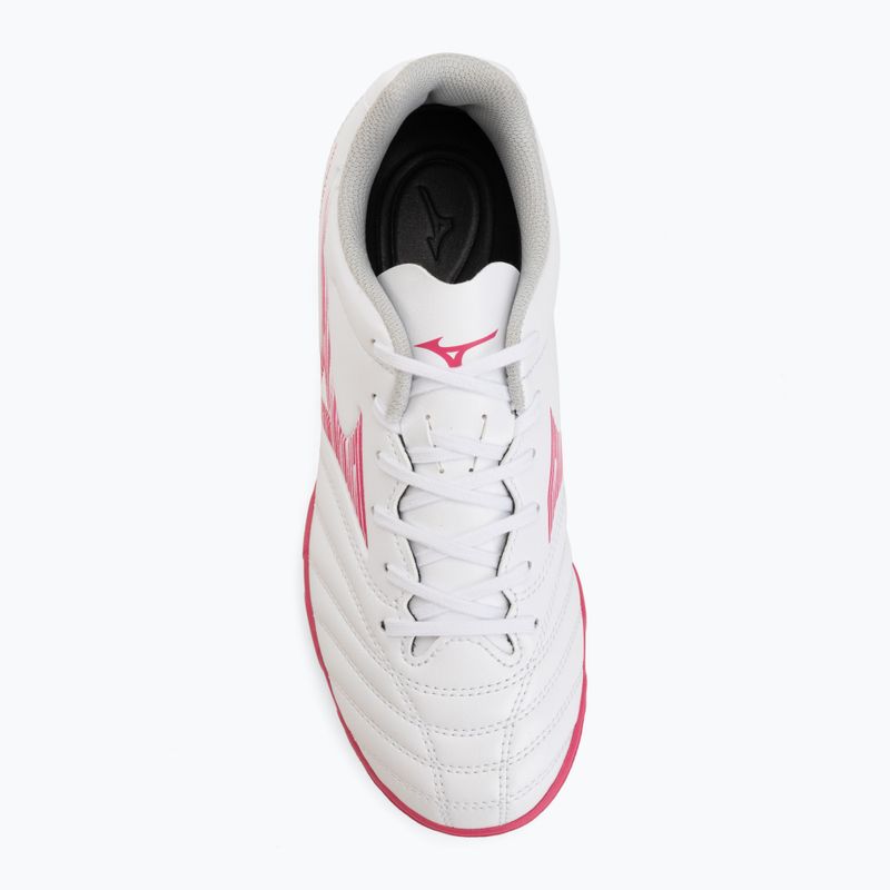 Детски футболни обувки Mizuno Monarcida Neo III Select Jr AS white/fuchsia purple 5