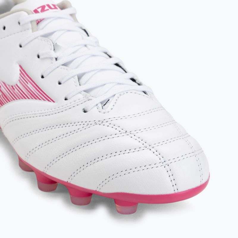 Футболни обувки Mizuno Morelia Neo IV Pro FG white/fuchsia purple/fuchsia purple 7
