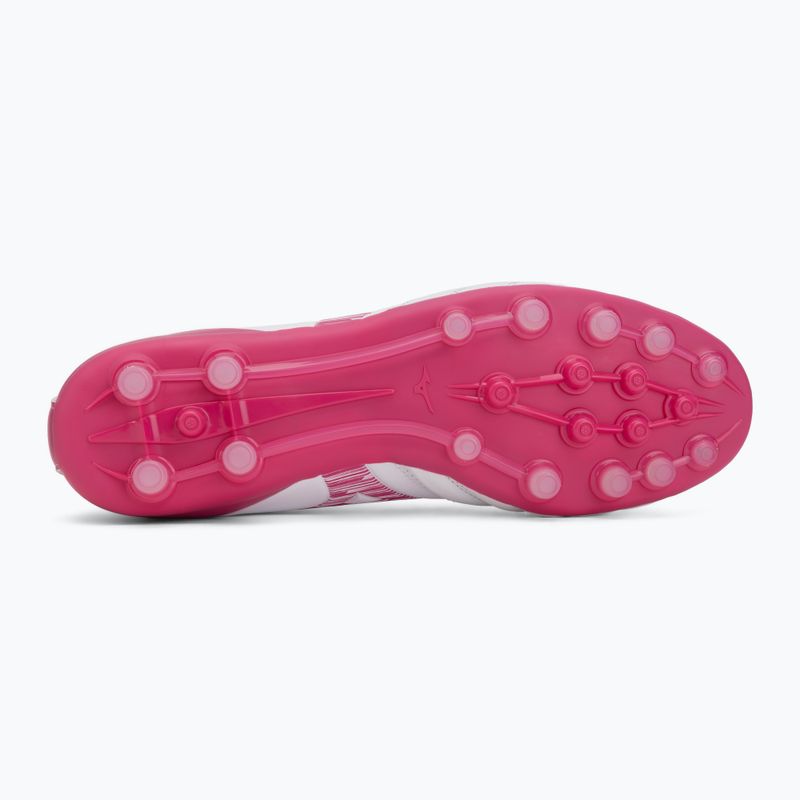 Футболни обувки Mizuno Morelia Neo IV Pro AG white/fuchsia purple/fuchsia purple 4