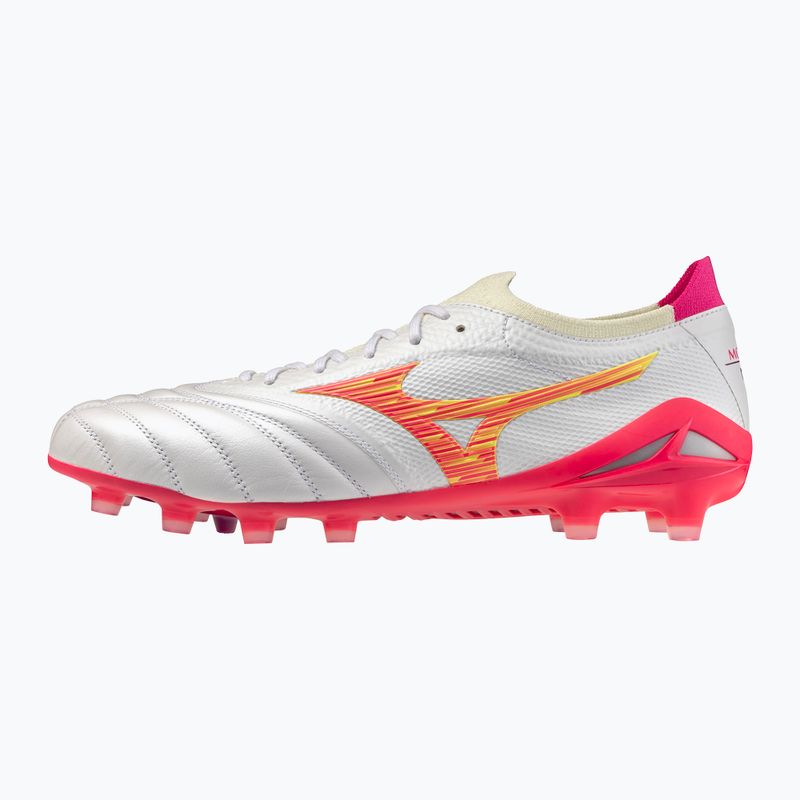Футболни обувки Mizuno Morelia Neo IV Beta Japan FG white/pink tetra/fuchsia purple
