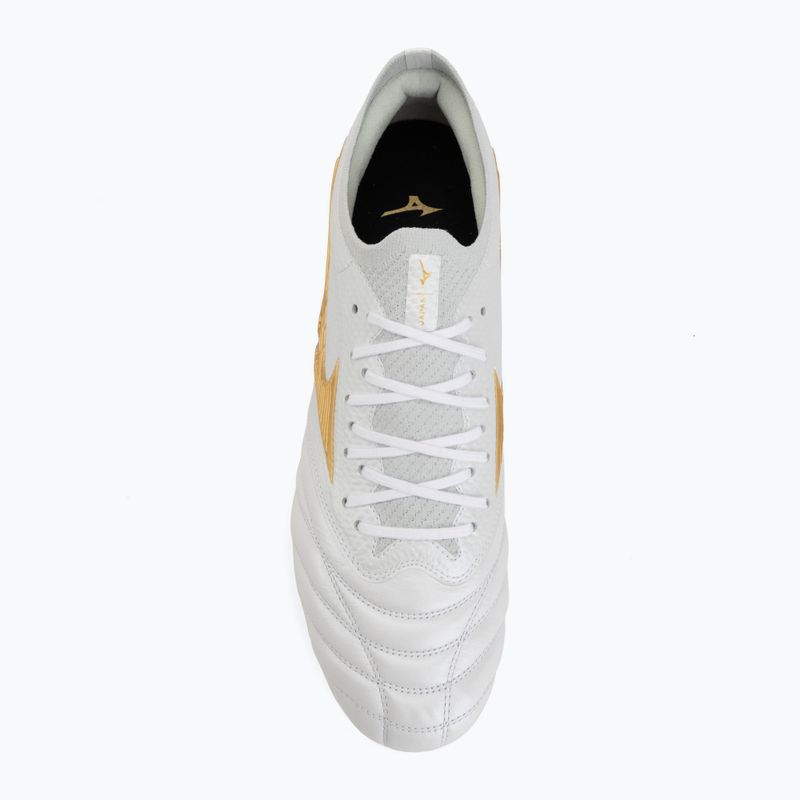 Футболни обувки Mizuno Morelia Neo IV Beta Japan AG white/mp gold/cool gray 3c 5