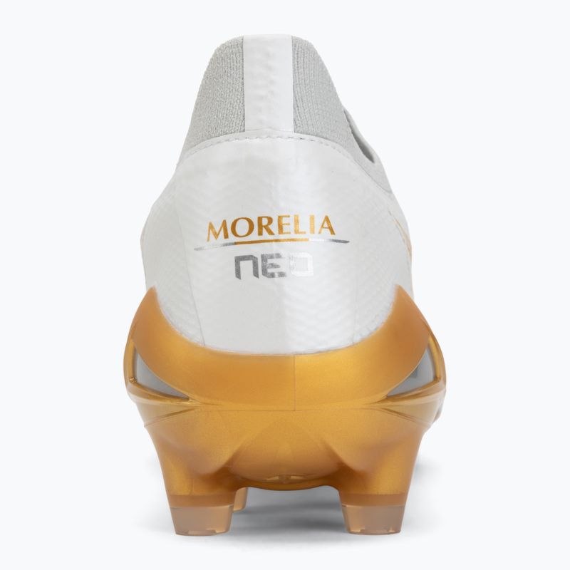 Футболни обувки Mizuno Morelia Neo IV Beta Elite FG white/mp gold/cool gray 3c 6