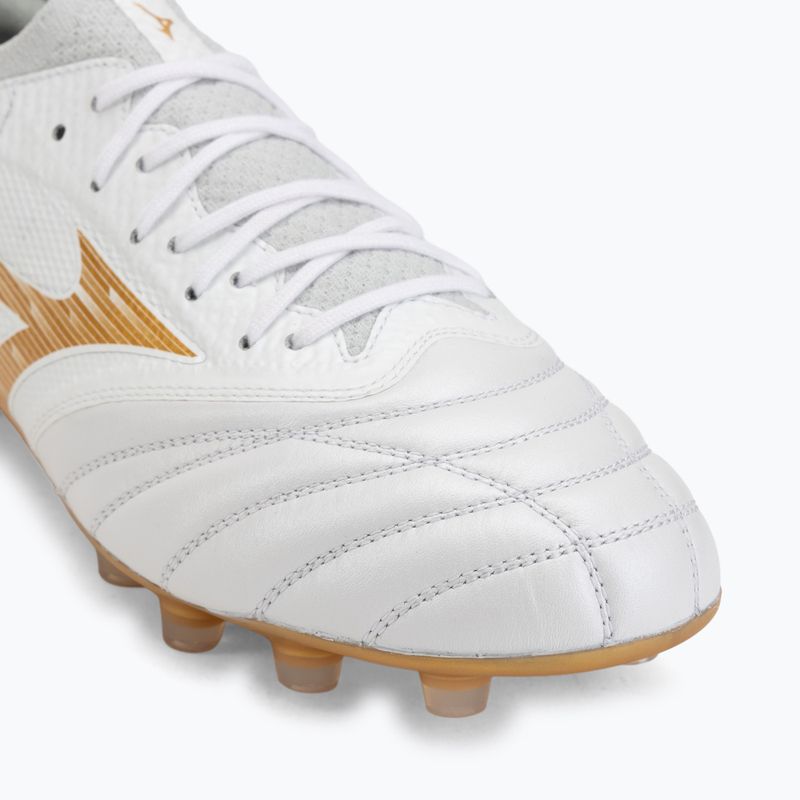 Футболни обувки Mizuno Morelia Neo IV Beta Elite FG white/mp gold/cool gray 3c 7