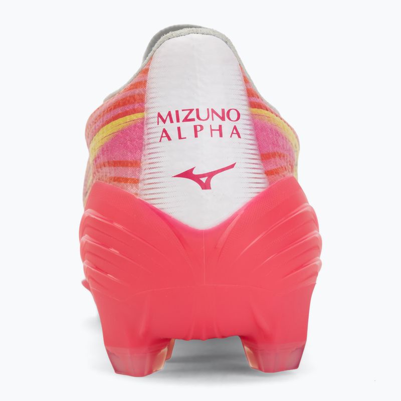 Футболни обувки Mizuno Alfa III Pro FG white/fuchsia purple 6