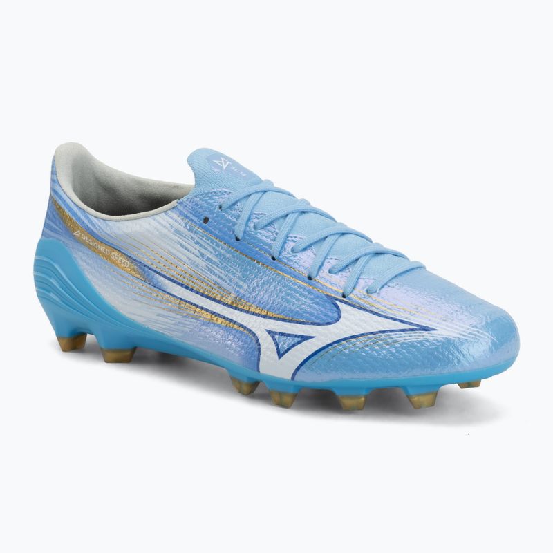 Футболни обувки Mizuno Alfa III Elite FG celeste/white