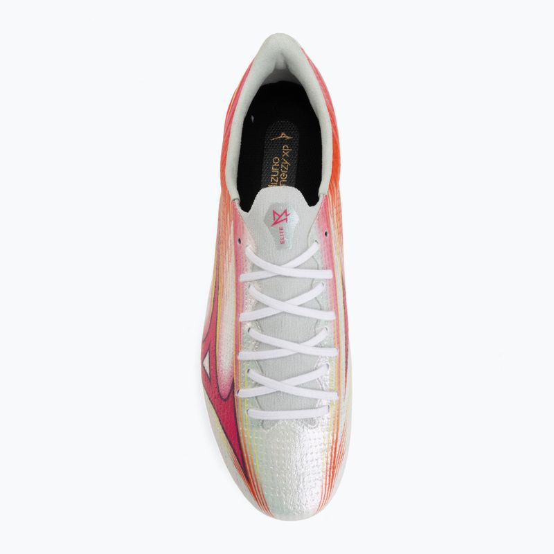 Футболни обувки Mizuno Alfa III Elite FG white/fuchsia purple 5