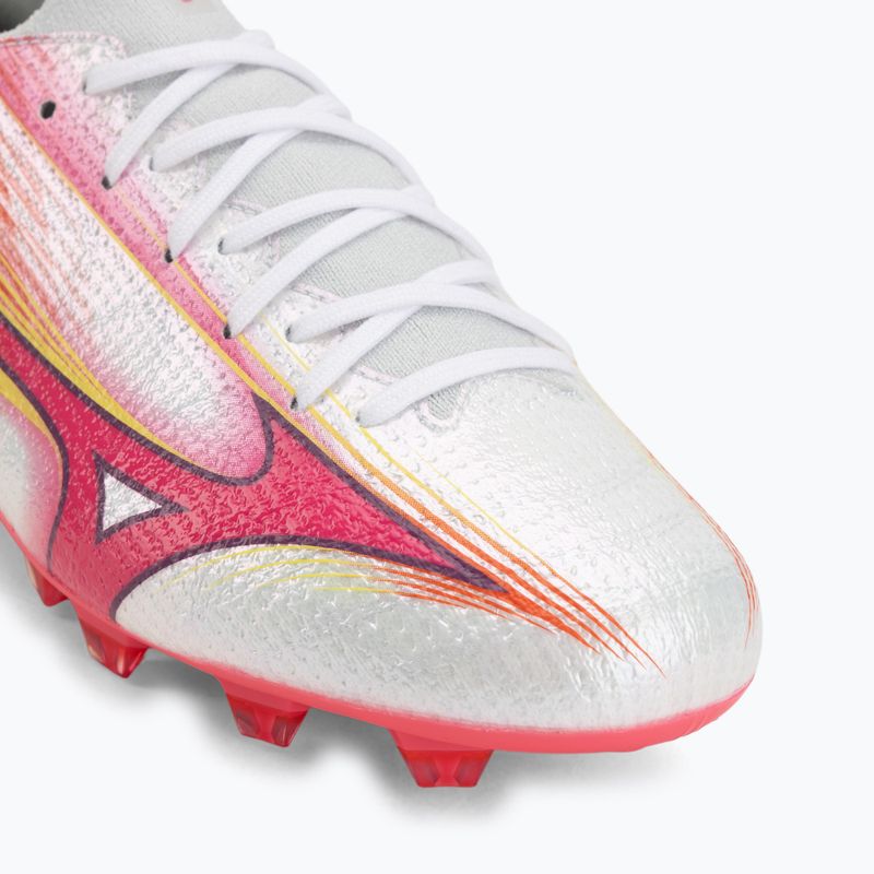 Футболни обувки Mizuno Alfa III Elite FG white/fuchsia purple 7