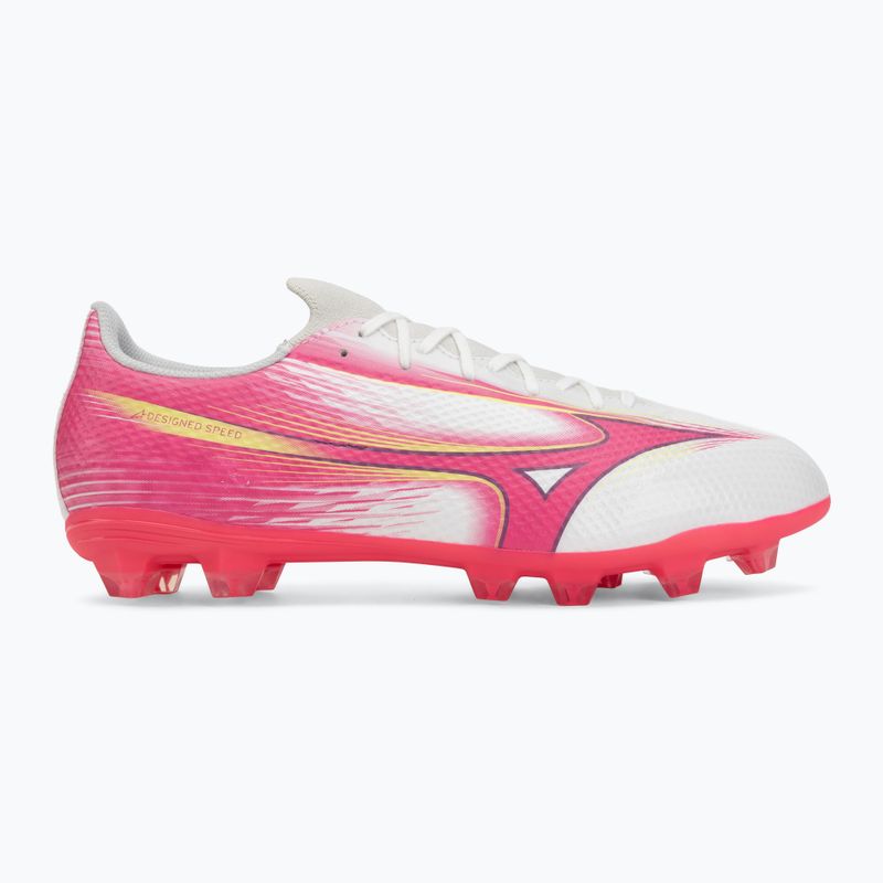 Футболни обувки Mizuno Alfa III Select FG white/fuchsia purple 2