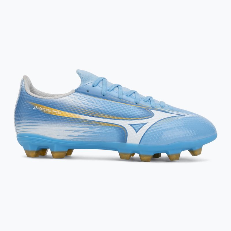 Детски футболни обувки Mizuno Alfa III Select Jr FG celeste/white 2