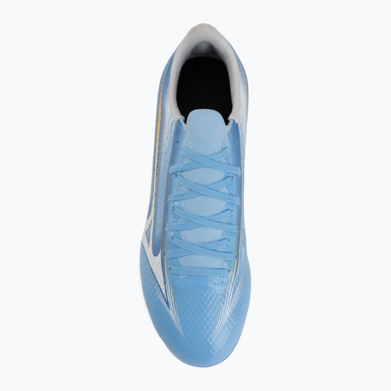 Детски футболни обувки Mizuno Alfa III Select Jr FG celeste/white 5