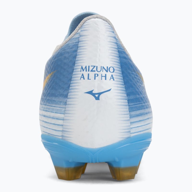 Детски футболни обувки Mizuno Alfa III Select Jr FG celeste/white 6